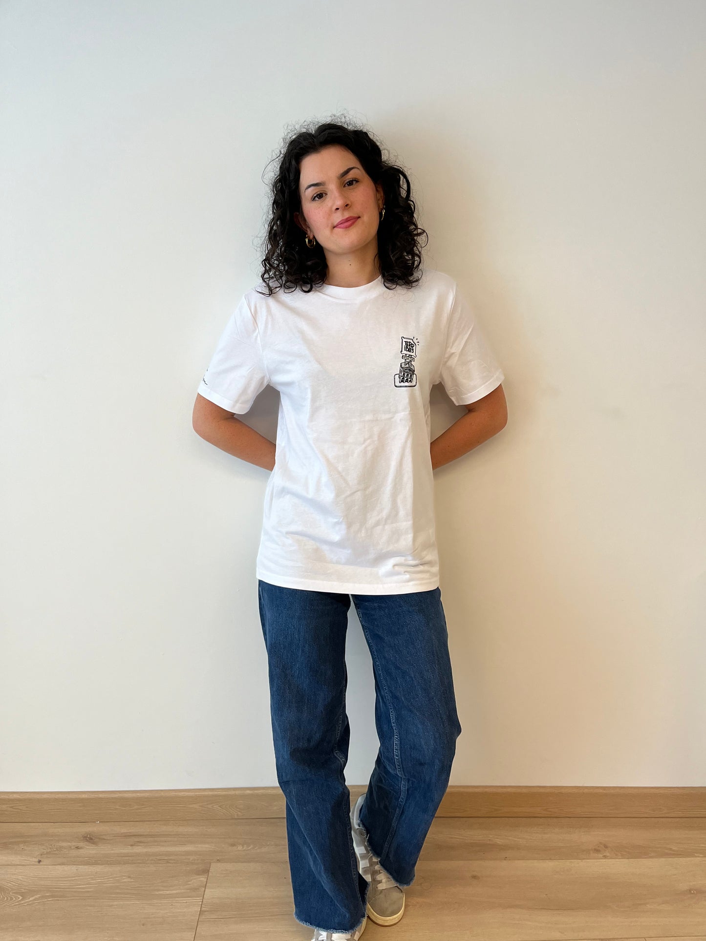 T-Shirt Blanc by Docteur Paper