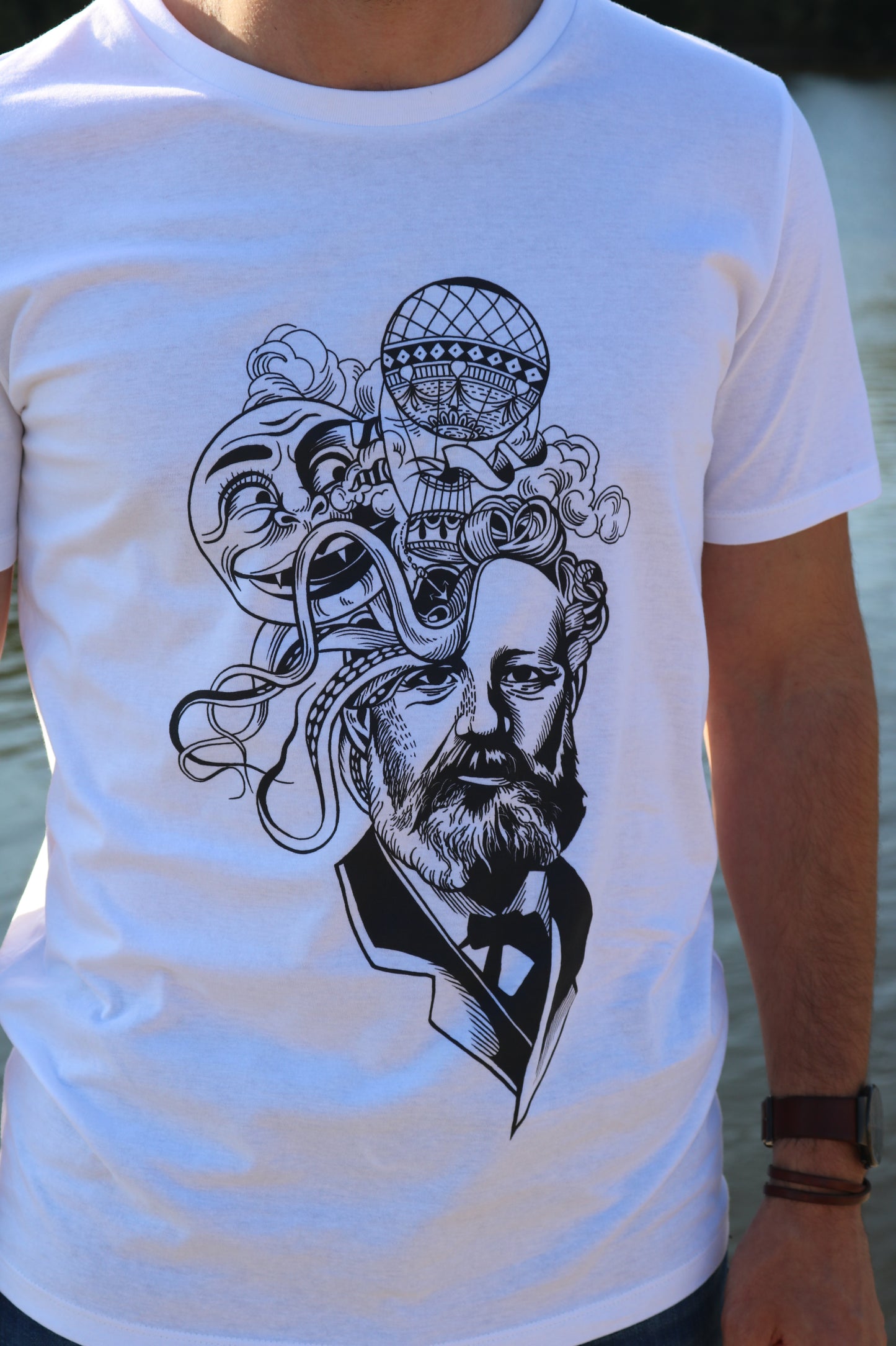 T-shirt Mixte Homme "L'esprit de Jules Verne" - Terribles Nantais