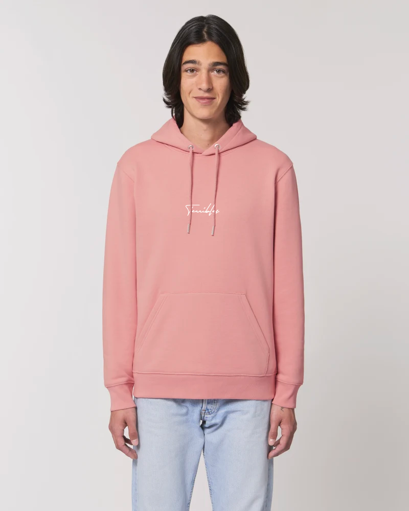 Pull Unisexe Rose avec logo 'Terribles' Blanc - Terribles Nantais