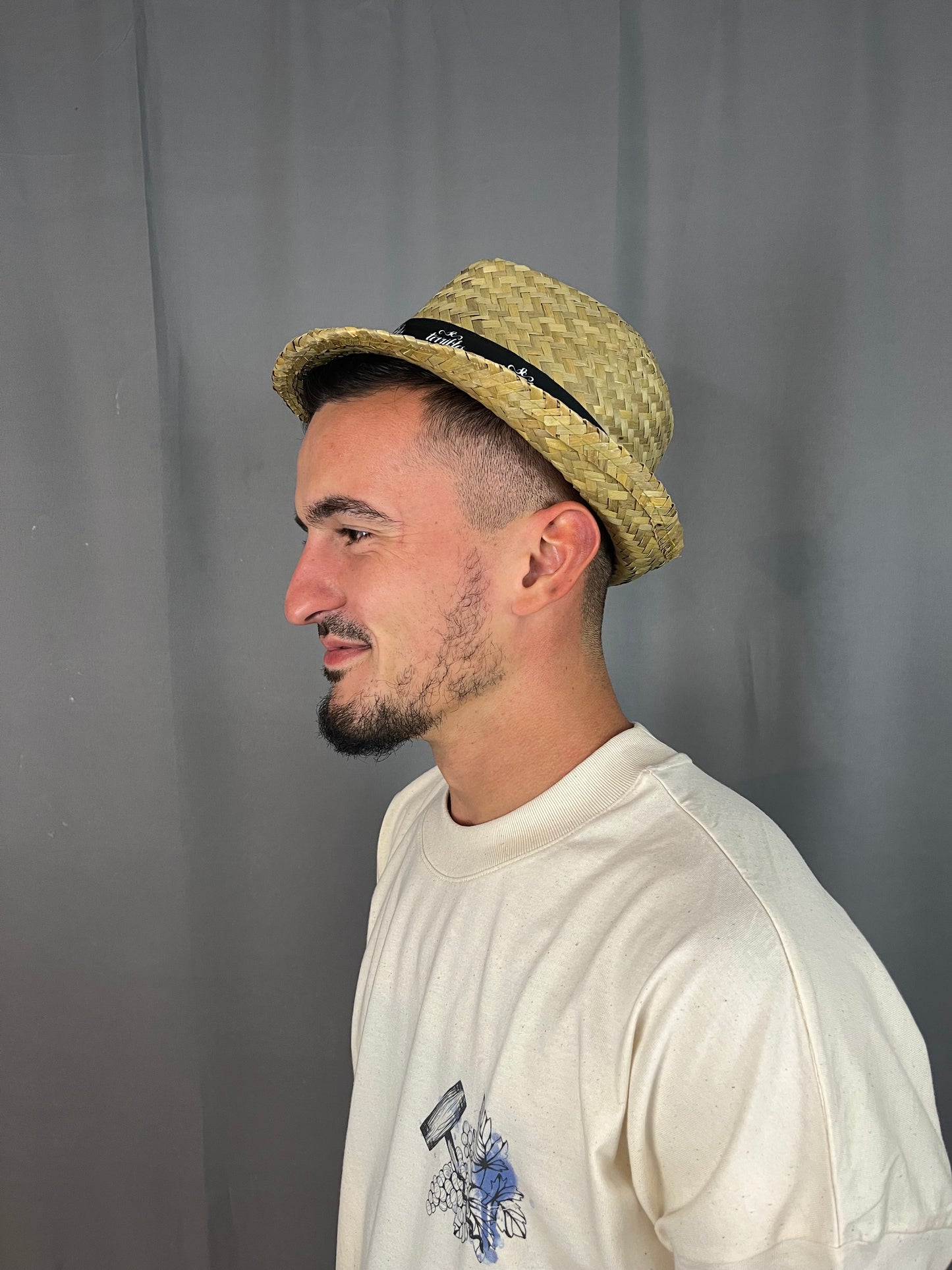 Chapeau de Paille Unisexe 'Terribles Nantais'