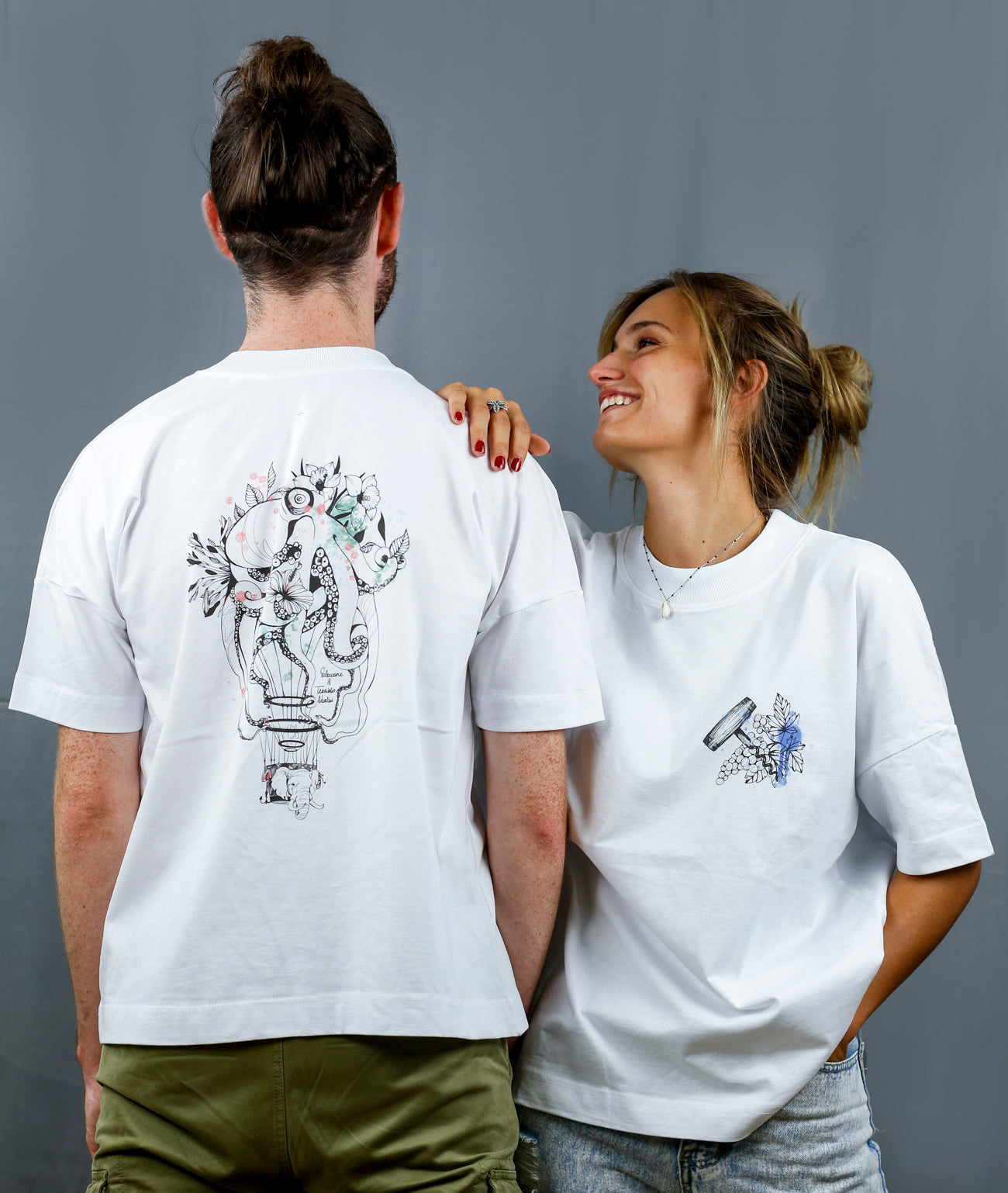 T-Shirt Unisexe Oversize 'Corne d'Abondance' - Terribles Nantais