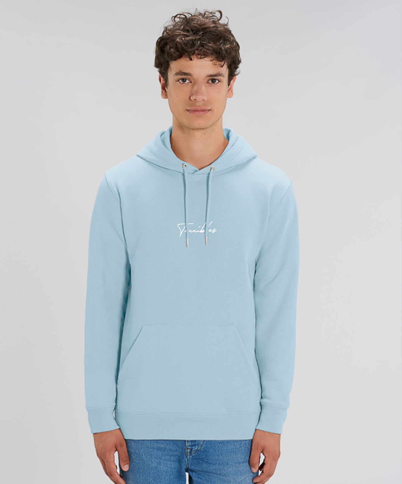 Pull Unisexe Bleu avec logo 'Terribles' Blanc - Terribles Nantais