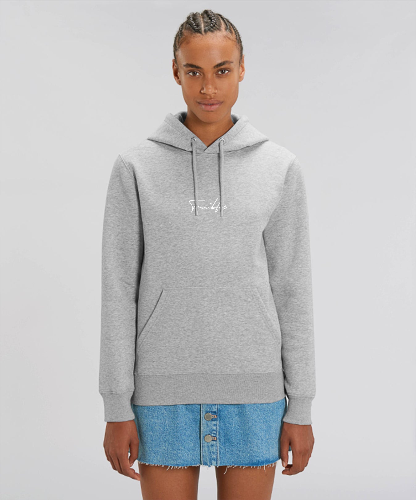 Pull Unisexe Gris avec logo 'Terribles' Blanc - Terribles Nantais