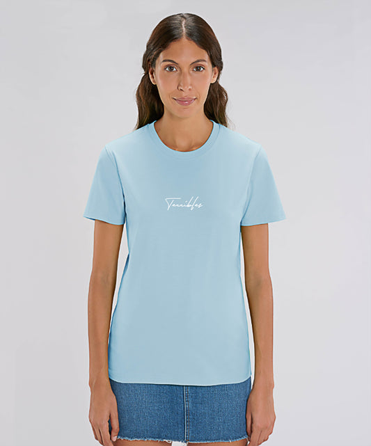 T-Shirt Unisexe Bleu avec logo 'Terribles' Blanc - Terribles Nantais