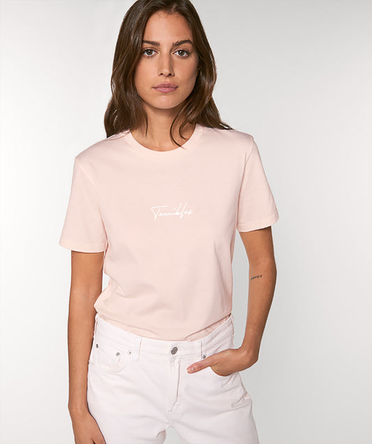 T-Shirt Unisexe Rose avec logo 'Terribles' Blanc - Terribles Nantais